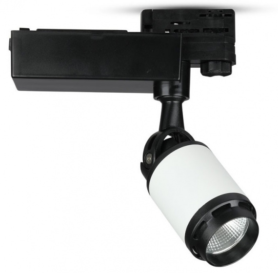 Éclairage ferroviaire track spot VT-4528 led 25W 6000K 2100lm aluminium noir - V-TAC – Image 12