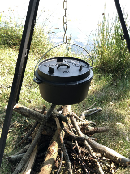 Casseroles Casserole Dutch Oven Fonte sans pieds 8 L - Valhal – Image 16