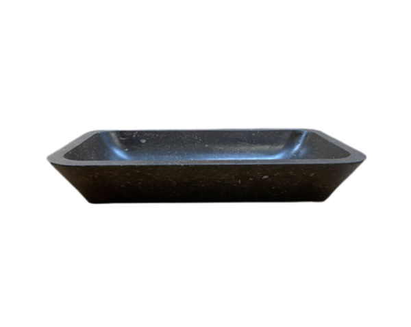 Vasque en pierre Lourmarin - 150 x 36 x 10 - Charmot Clair Adouci - COMPTOIR DES PIERRES