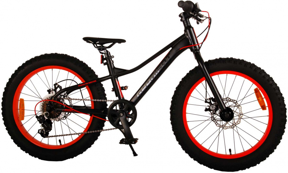 Vélos garçons Gradient 20 Pouces 28 cm Garçon 6SP Frein à disque mécanique Noir/Rouge - Volare – Image 21