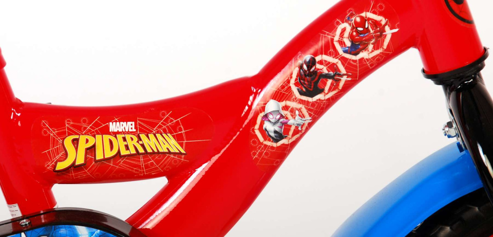Children bikes Spider-Man 10 Pouces 20 cm Garçon Transition Rouge/Bleu - Marvel – Image 26