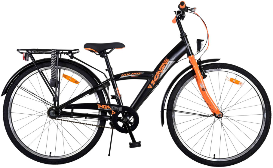 Children bikes Thombike 26 Pouces 33 cm Garçon 3SP Frein à rétropédalage Noir/Orange - Volare – Image 8