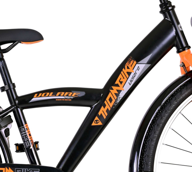 Children bikes Thombike 26 Pouces 33 cm Garçon 3SP Frein à rétropédalage Noir/Orange - Volare – Image 11