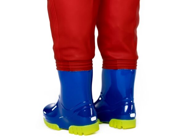 Salopette Kidsplay rouge à bottes MARIN – Image 4