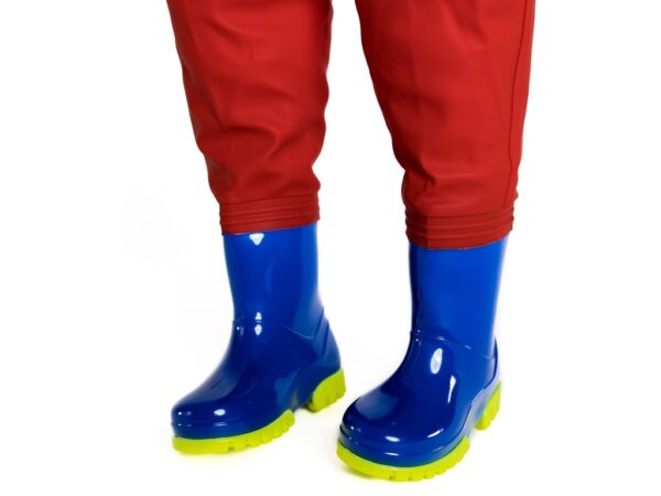 Salopette Kidsplay rouge à bottes MARIN – Image 3