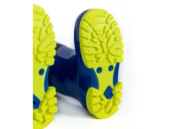 Salopette Kidsplay jaune à bottes orange – Image 6