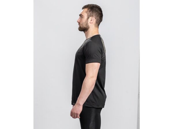 T-shirt RUSH Active Line Noir Tan M – Image 5