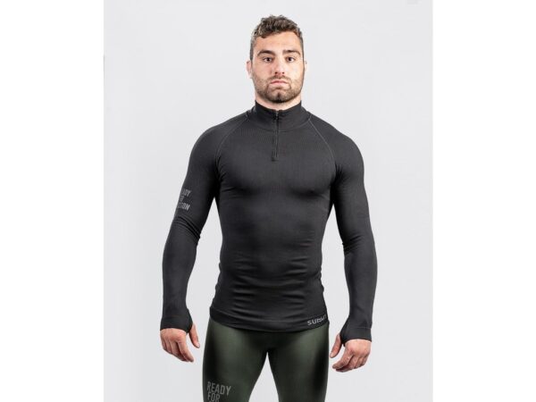 Haut col zippé ALASKA Extreme Line Noir XXL