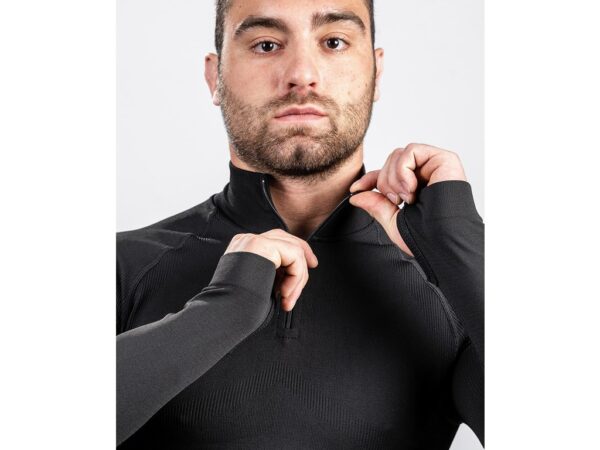 Haut col zippé ALASKA Extreme Line Noir XXL – Image 4