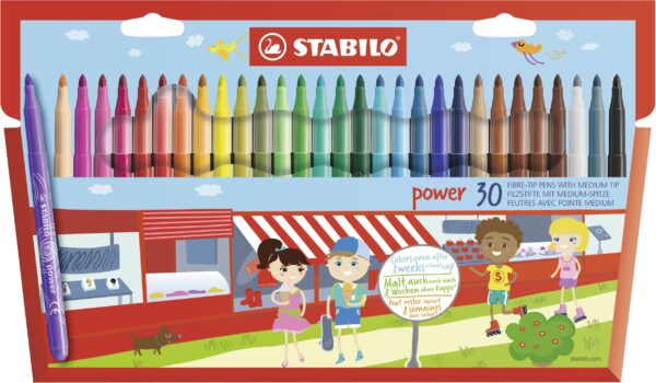 Etui carton x 30 STABILO power