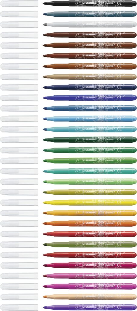 Etui carton x 30 STABILO power – Image 2