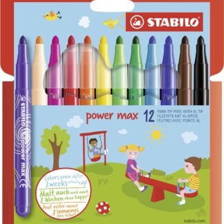 Etui carton x 12 STABILO power max