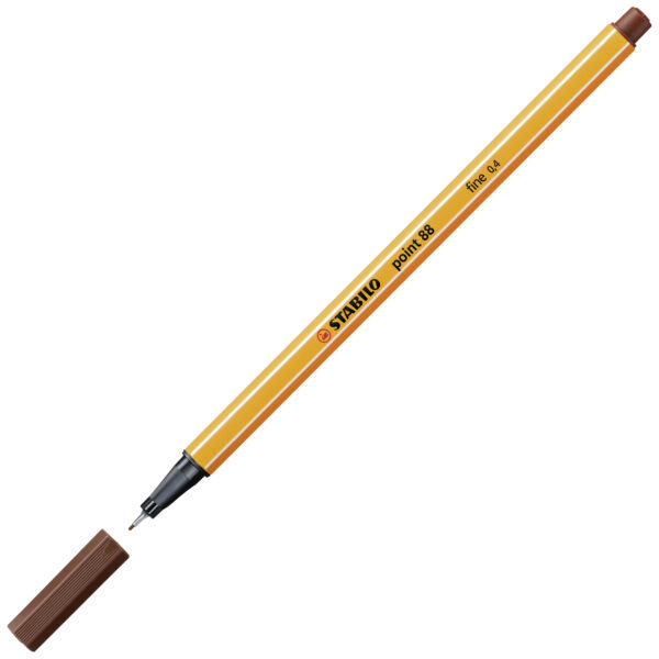 STABILO point 88 - marron - Carton de 10 pièces – Image 2