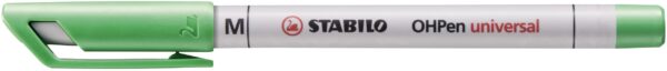 STABILO OHPen soluble 1 mm - vert - Carton de 10 pièces