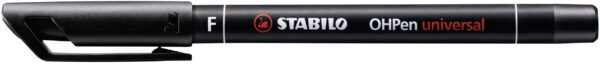 Pochette x 4 STABILO OHPen permanent 0,7 mm - noir + bleu + rouge + vert – Image 2