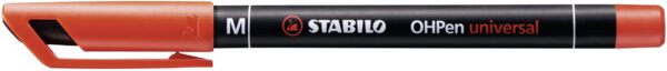 STABILO OHPen permanent 1 mm - rouge