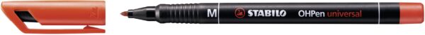 STABILO OHPen permanent 1 mm - rouge – Image 2