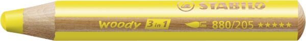 STABILO woody 3 in 1 - jaune