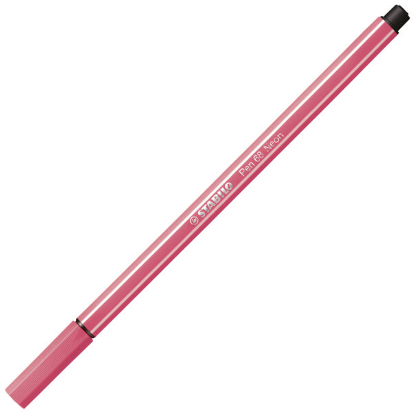 STABILO Pen 68 - rouge fluo - Carton de 10 pièces