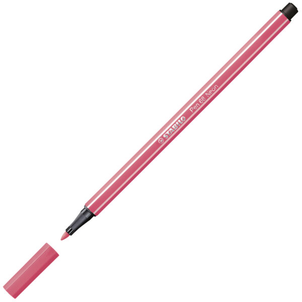 STABILO Pen 68 - rouge fluo – Image 2