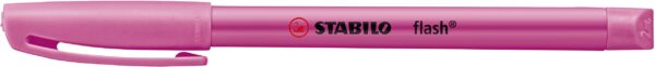 Pochette x 6 STABILO flash - rouge + orange + jaune + vert + bleu + rose – Image 8