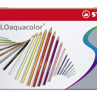 Boîte métal x 12 STABILOaquacolor ARTY - Carton de 5 pièces