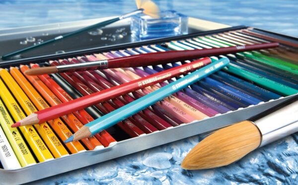 Boîte métal x 24 STABILOaquacolor ARTY - Carton de 5 pièces – Image 4