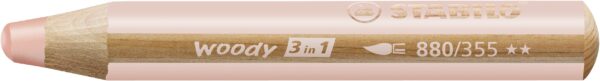STABILO woody 3 in 1 - rose abricot