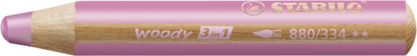 STABILO woody 3 in 1 - rose