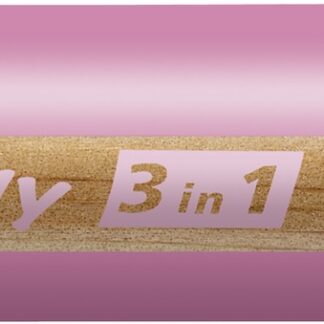 STABILO woody 3 in 1 - rose - Carton de 5 pièces