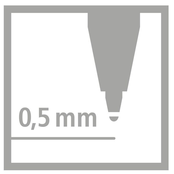 Boîte x 20 recharges STABILO EASYoriginal tracé 0,5 mm - encre bleue effaçable – Image 4