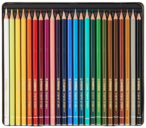 Boîte métal x 24 STABILO Original ARTY+ - Carton de 5 pièces – Image 2