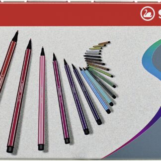 Boîte métal x 10 STABILO Pen 68 ARTY - Carton de 5 pièces