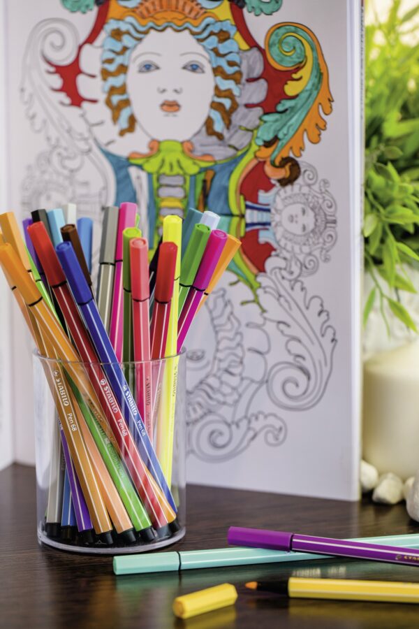 Boîte métal x 30 STABILO Pen 68 ARTY - Carton de 1 pièces – Image 5