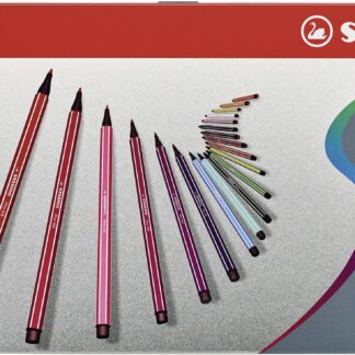 Boîte métal x 50 STABILO Pen 68 ARTY - Carton de 1 pièces