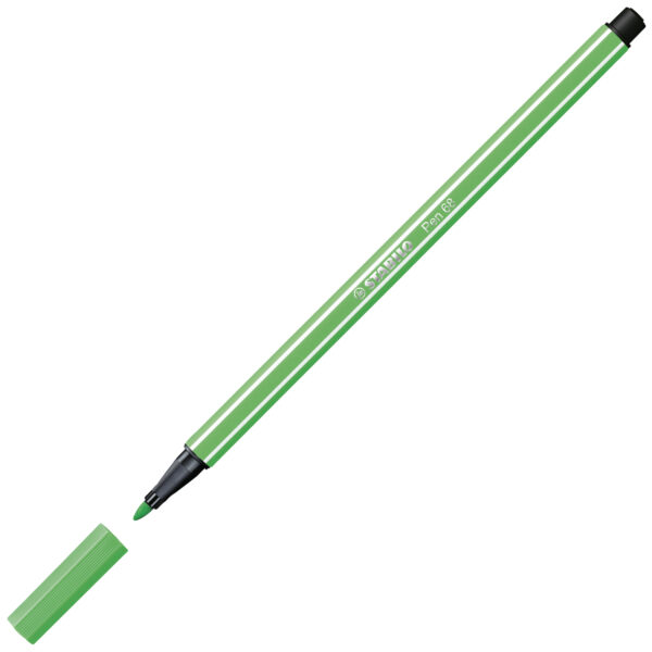 STABILO Pen 68 - vert émeraude - Carton de 10 pièces – Image 2