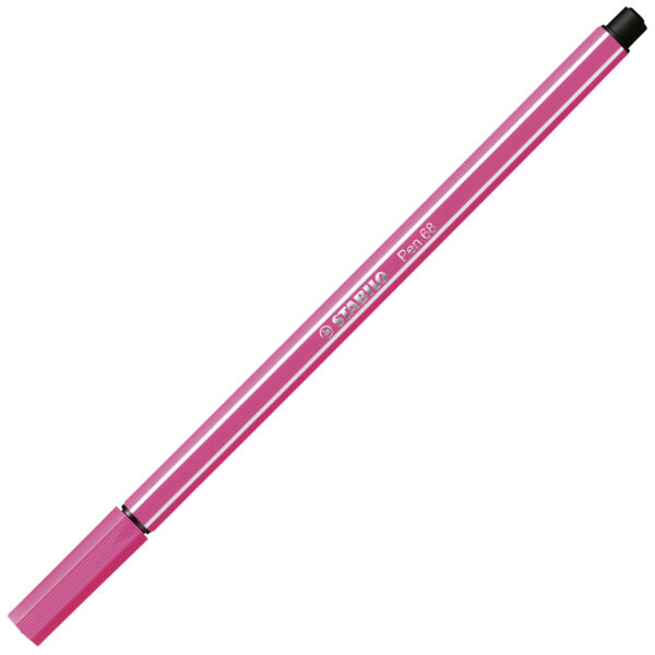 STABILO Pen 68 - rose framboise - Carton de 10 pièces