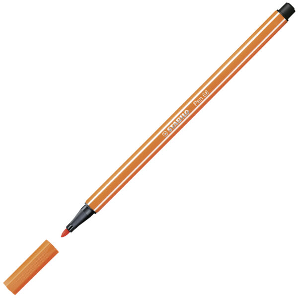 STABILO Pen 68 - orange foncé - Carton de 10 pièces – Image 2