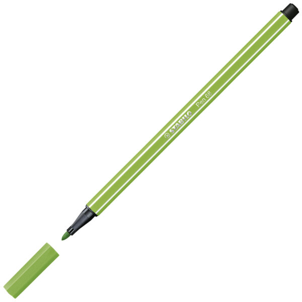 STABILO Pen 68 - vert gazon - Carton de 10 pièces – Image 2