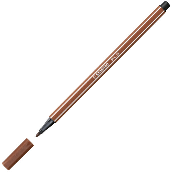 STABILO Pen 68 - marron rouille – Image 2