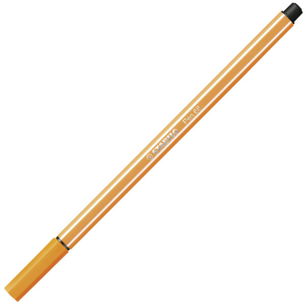 STABILO Pen 68 - orange - Carton de 10 pièces