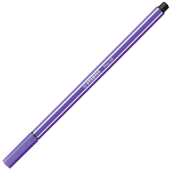 STABILO Pen 68 - violet - Carton de 10 pièces