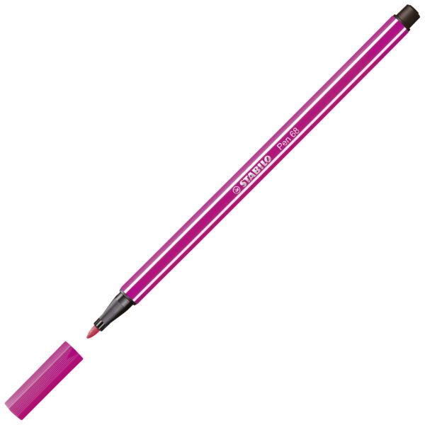STABILO Pen 68 - rose foncé - Carton de 10 pièces – Image 2