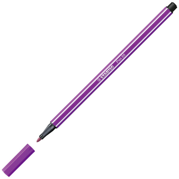 STABILO Pen 68 - lilas - Carton de 10 pièces – Image 2