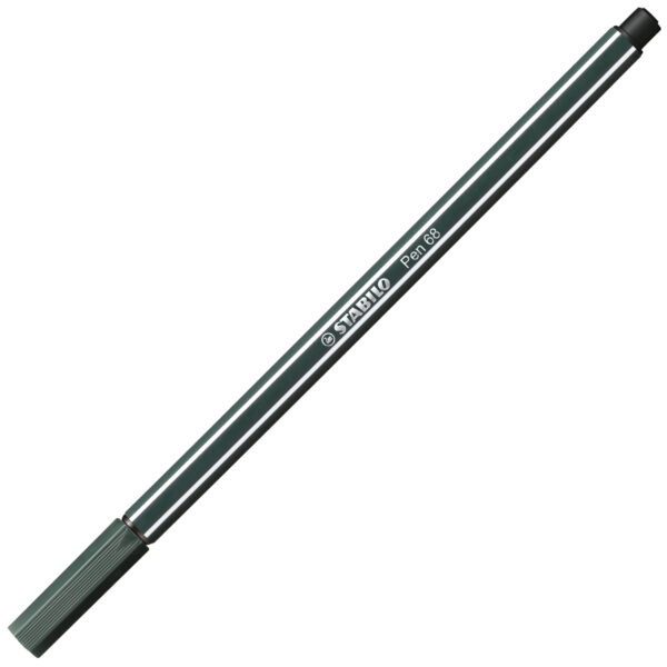STABILO Pen 68 - vert sapin - Carton de 10 pièces