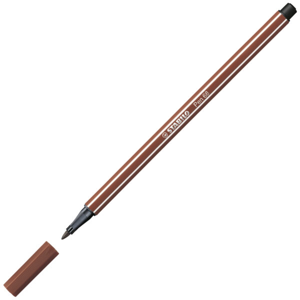 STABILO Pen 68 - marron chocolat – Image 2