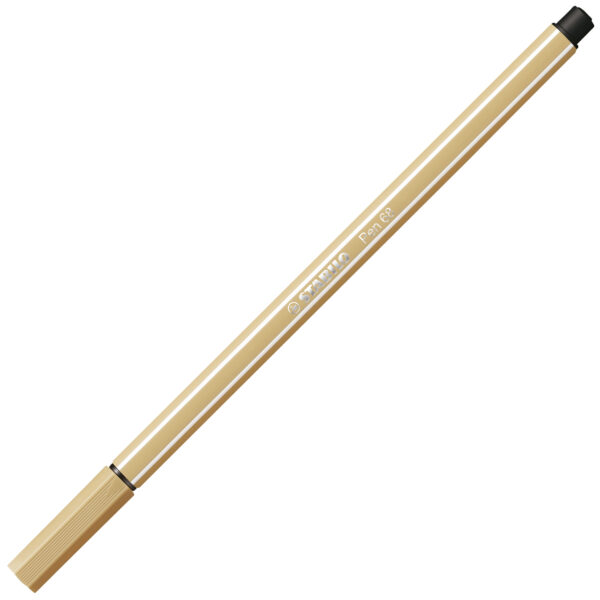 STABILO Pen 68 - beige - Carton de 10 pièces