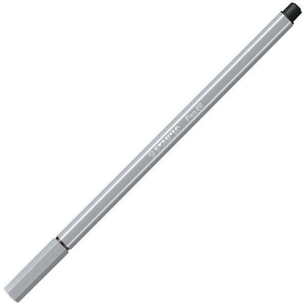 STABILO Pen 68 - gris - Carton de 10 pièces