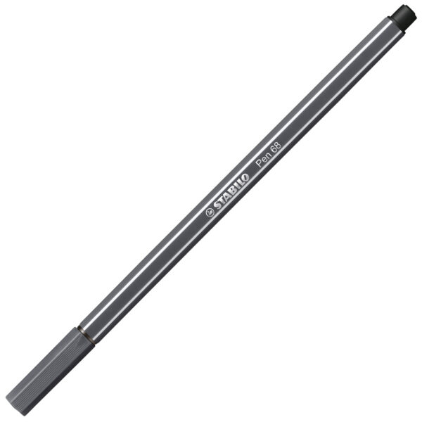 STABILO Pen 68 - gris très foncé