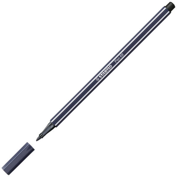 STABILO Pen 68 - bleu gris foncé – Image 2